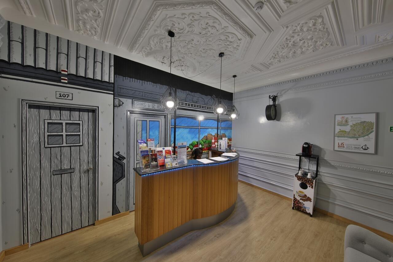 O Eletrico Guesthouse Lisboa Eksteriør bilde